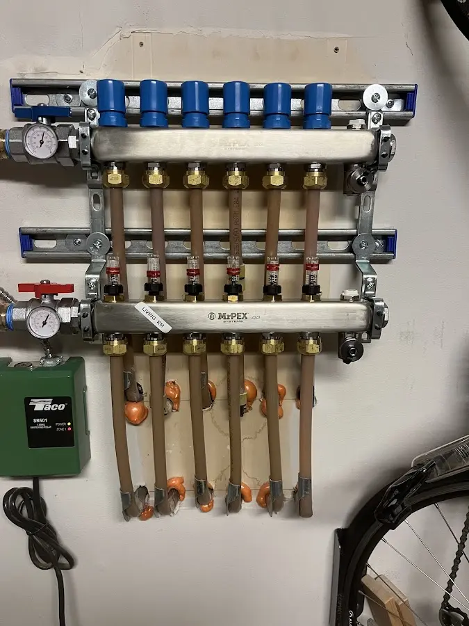 Plumber performing Leak Detection at a residential property in Fowler